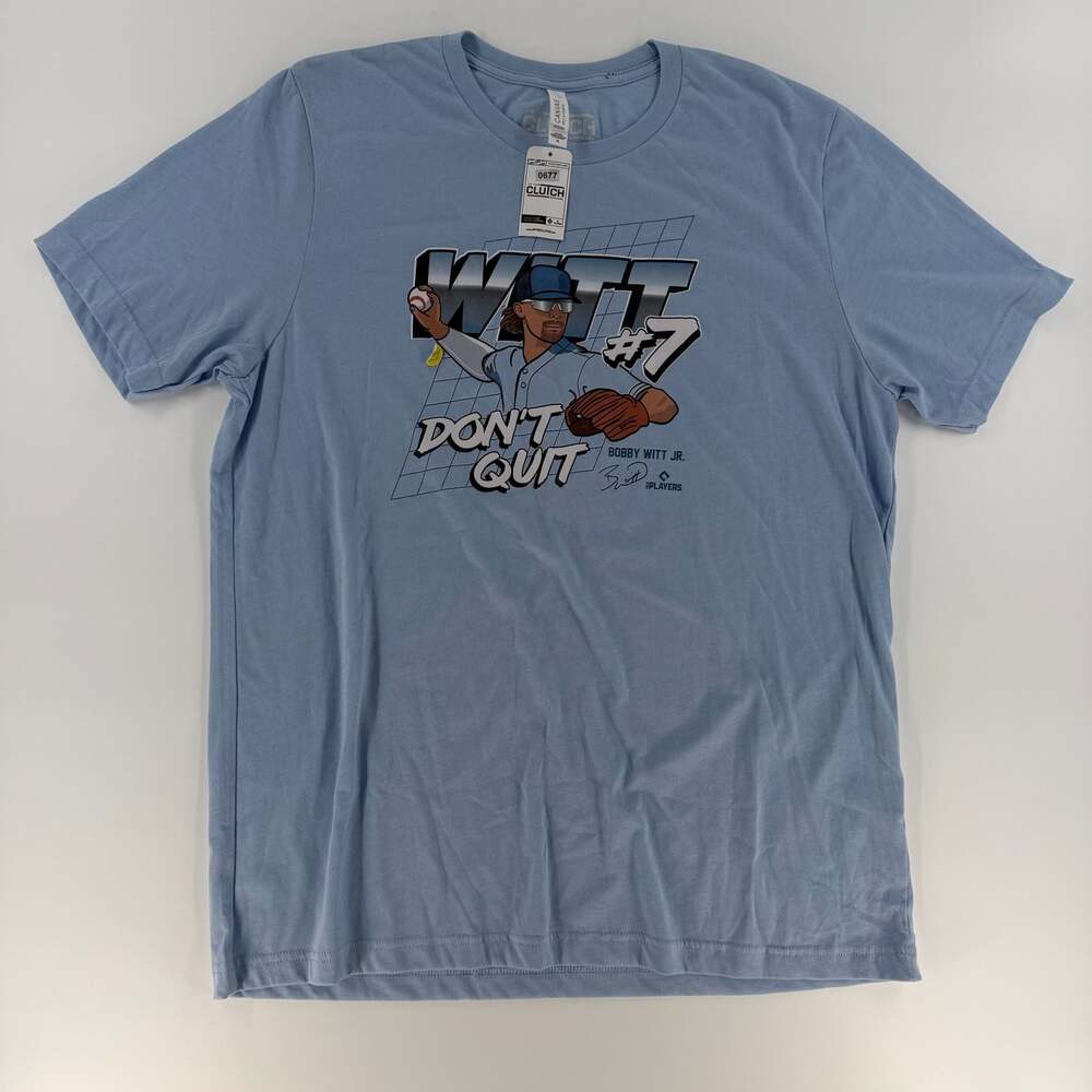 0677 In The Clutch Apparel Bobby Witt Jr. Don't Quit Graphic T-Shirt